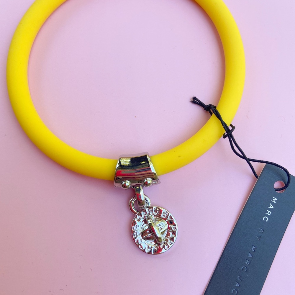 Marc Jacobs Yellow Bracelet with Silver Charm - Picture 5 of 10